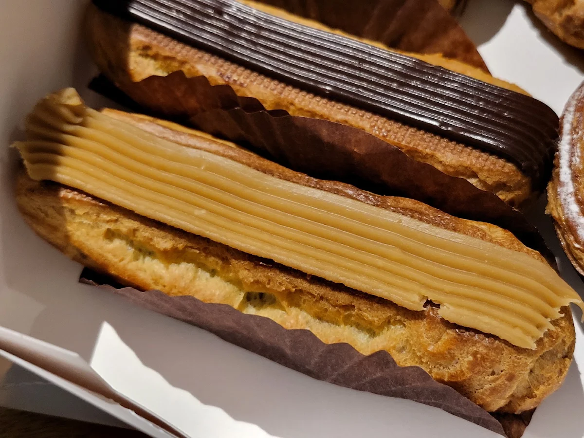 Chocolate Eclair, Harvest Boulangerie Patisserie