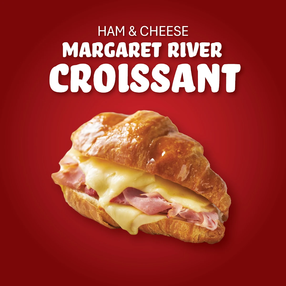 Ham & Cheese Margaret River Croissant