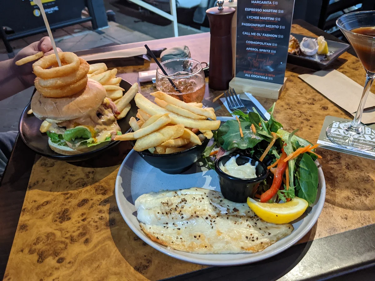 Fish and Chips, Merrimac Tavern & Cellarbrations Bottleshop