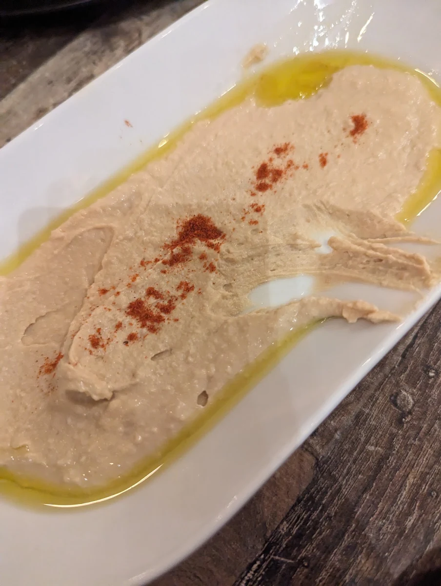 Hommus Afghan Bread, Naab Restaurant