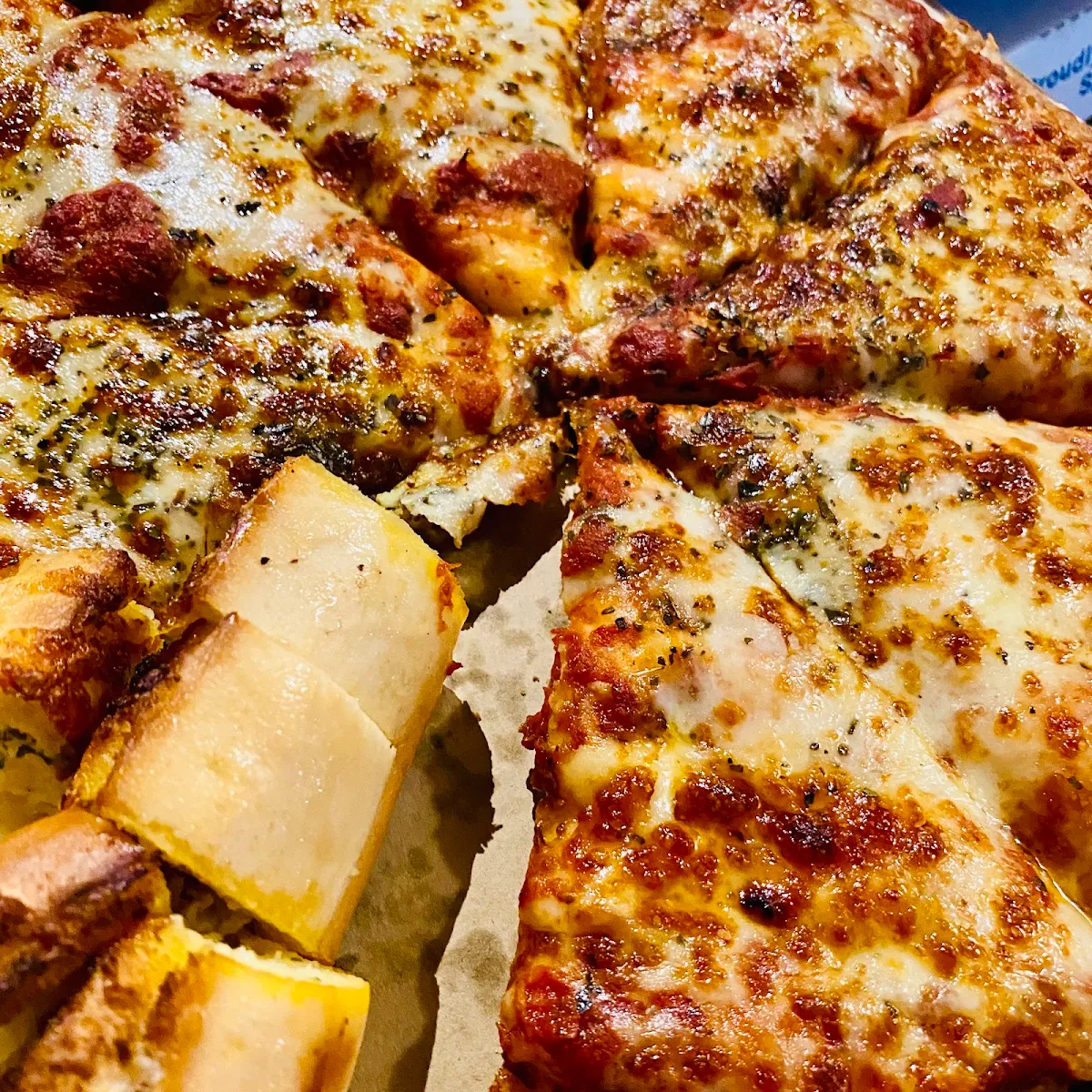 Cheesy Garlic Bread, Johnny Boys Pizza Keysborough
