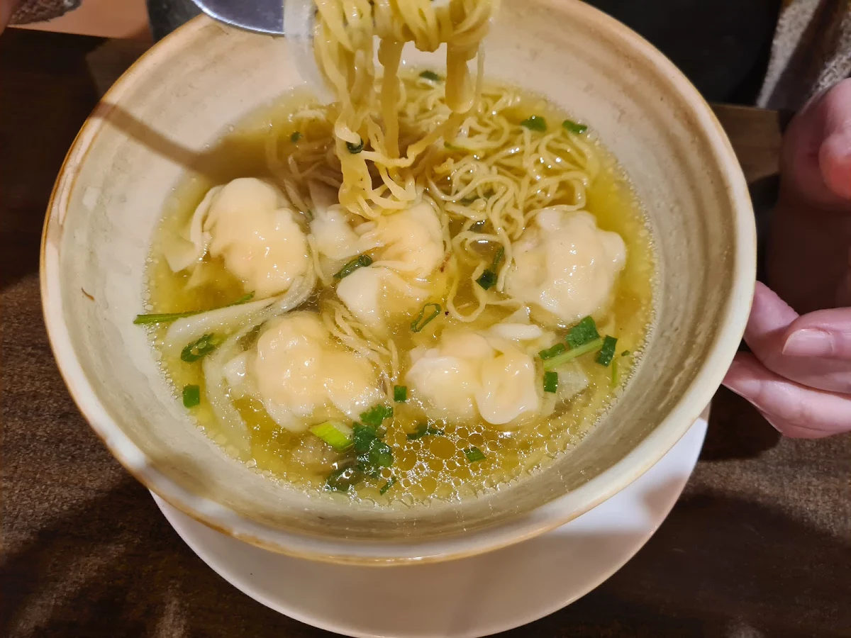 Prawn Dumpling Noodle Soup Large