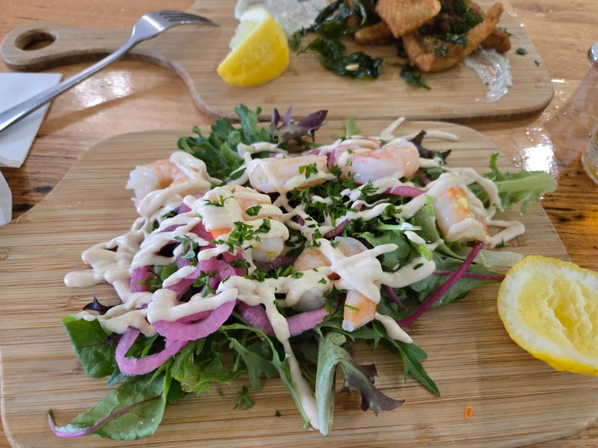 Prawn Salad, Blenheim Inn Hotel