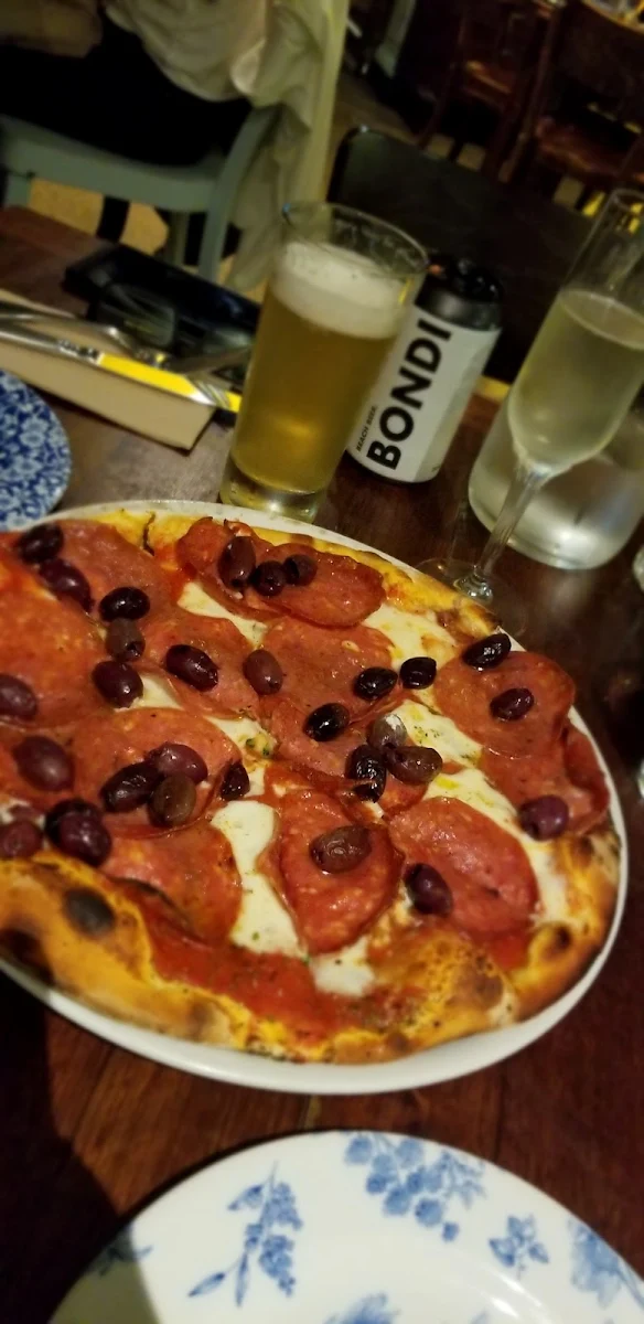 Pepperoni Pizza, Bondi Trattoria