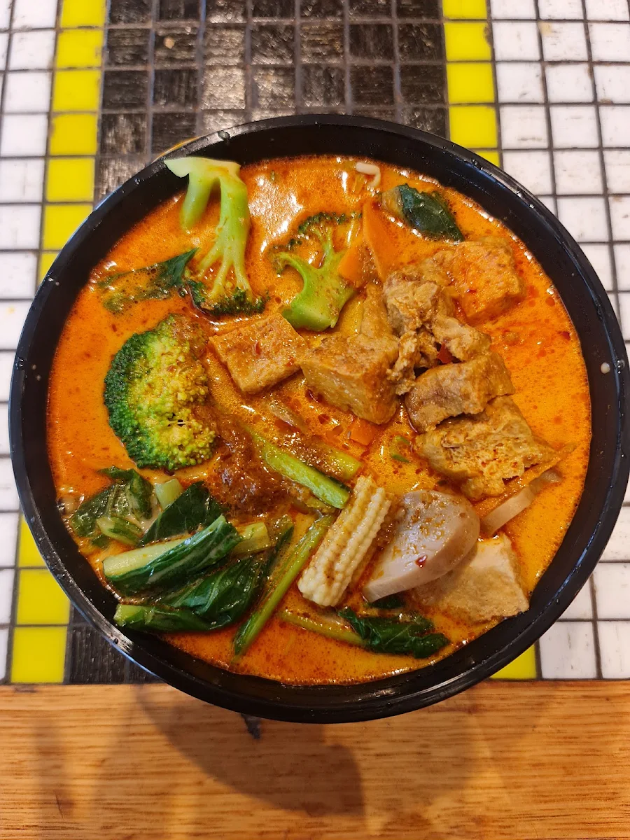 Vegetable Laksa, Jim's Malaysia Chatswood