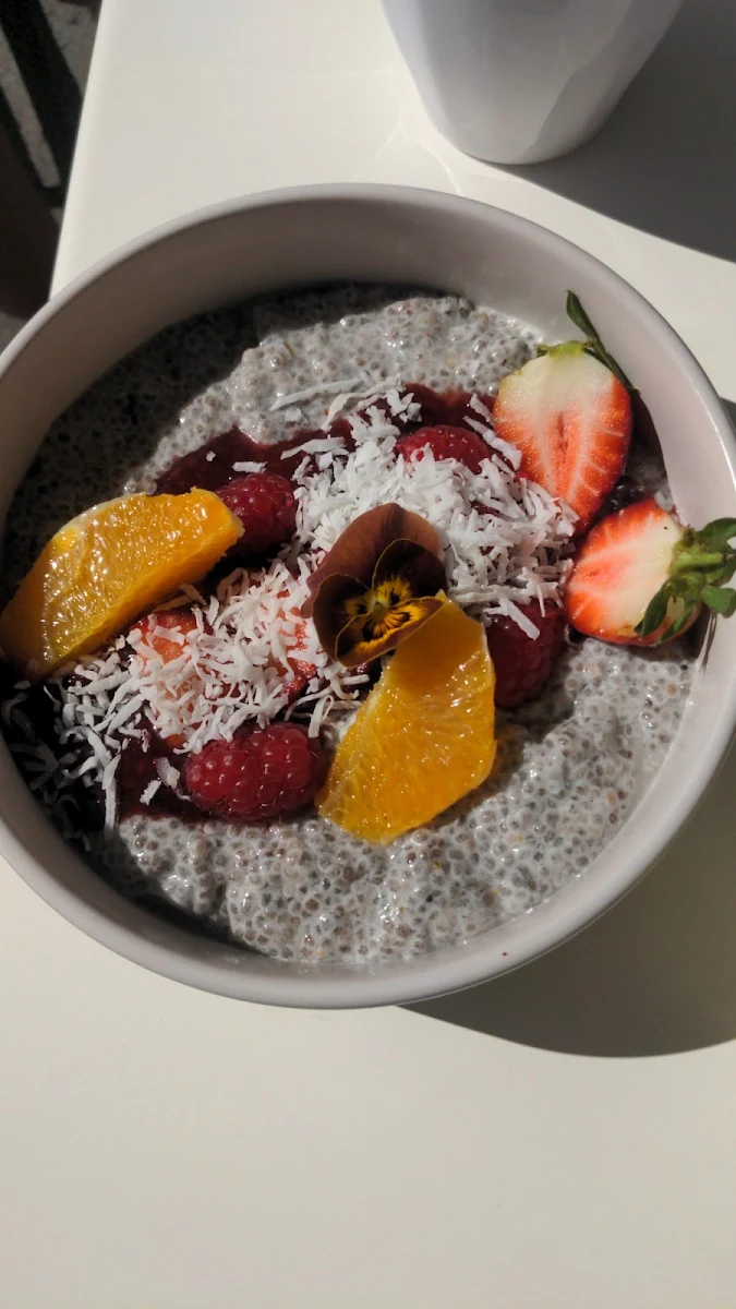Chia Pudding, Flinder’s Cafe