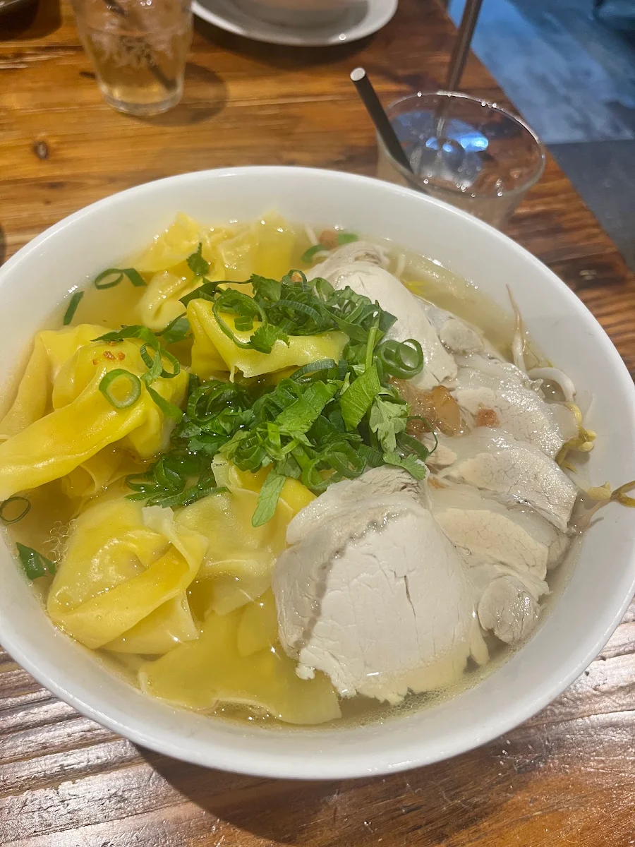 Wonton Noodle Soup