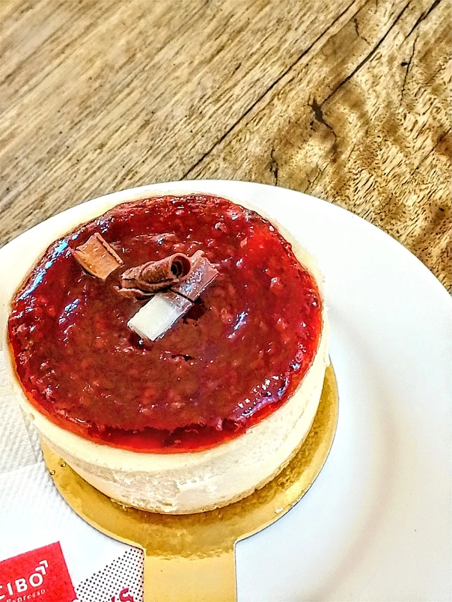 Raspberry Cheesecake, Cibo Espresso