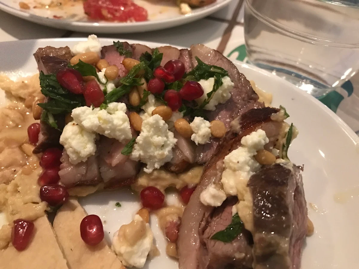 Lamb Dish, East Village Hotel Sydney