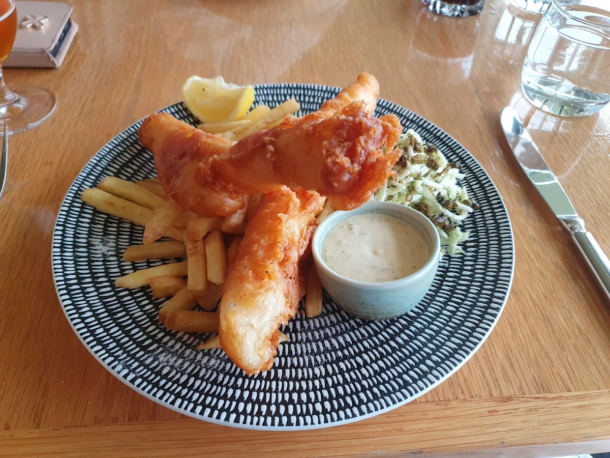 Fish & Chips, Radius Restaurant