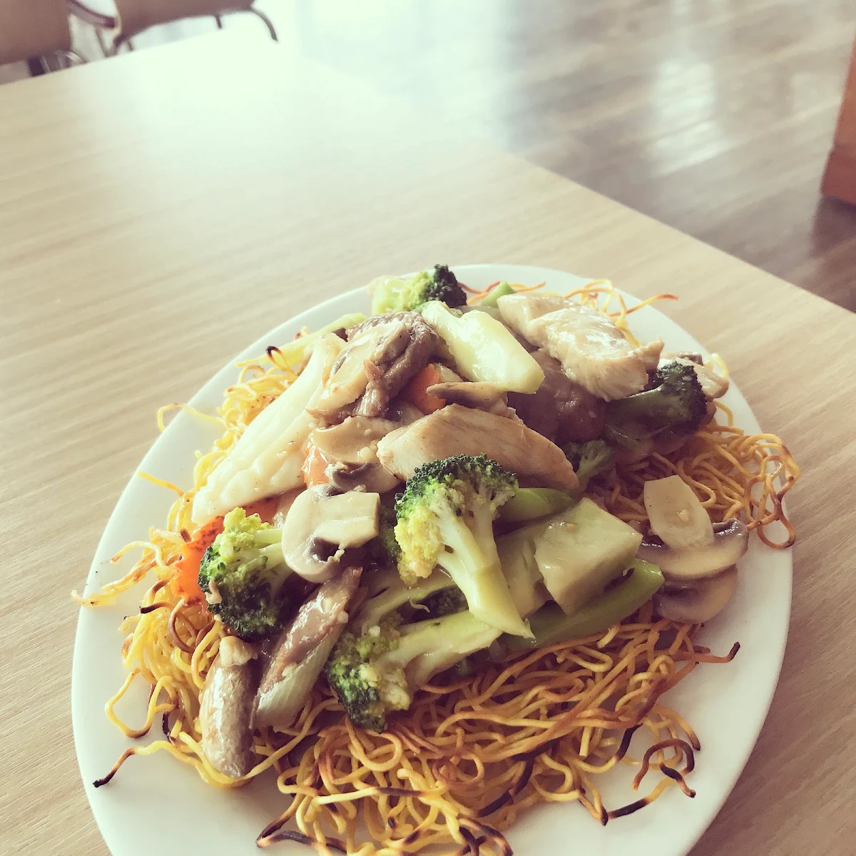 Fried Rice Noodles with Combination
