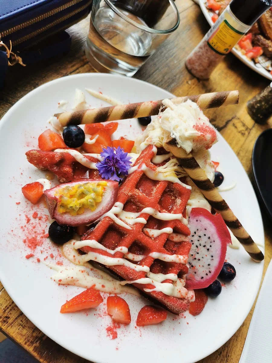 Red Velvet Waffles