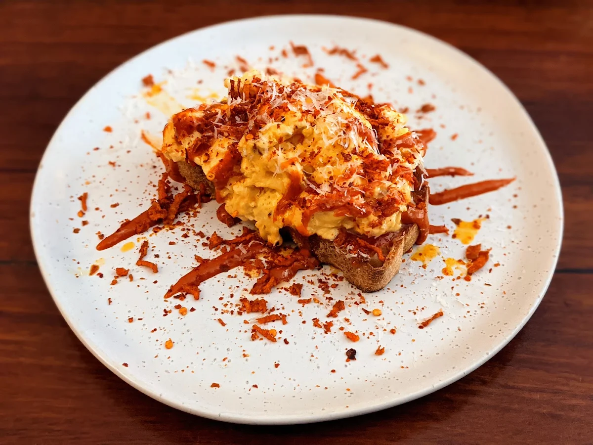 Chilli Scrambled Eggs, The Imp Cafe