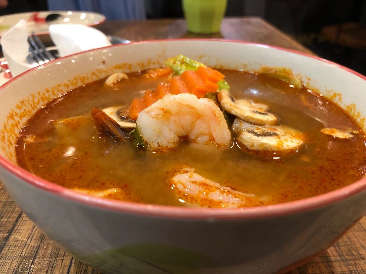 Tom Yum Seafood Soup