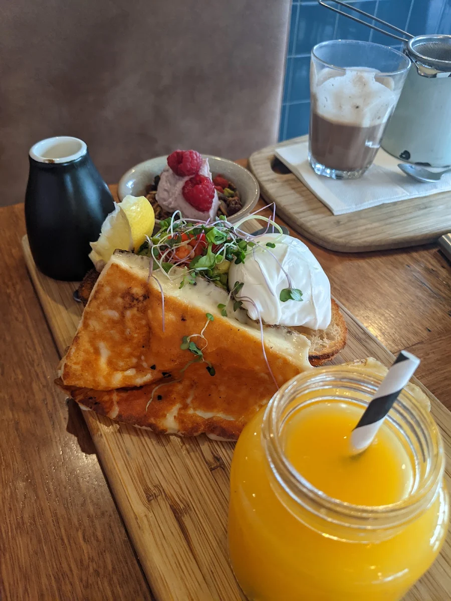 Breakfast Board with Saganaki, Sebastian's Food & Wine