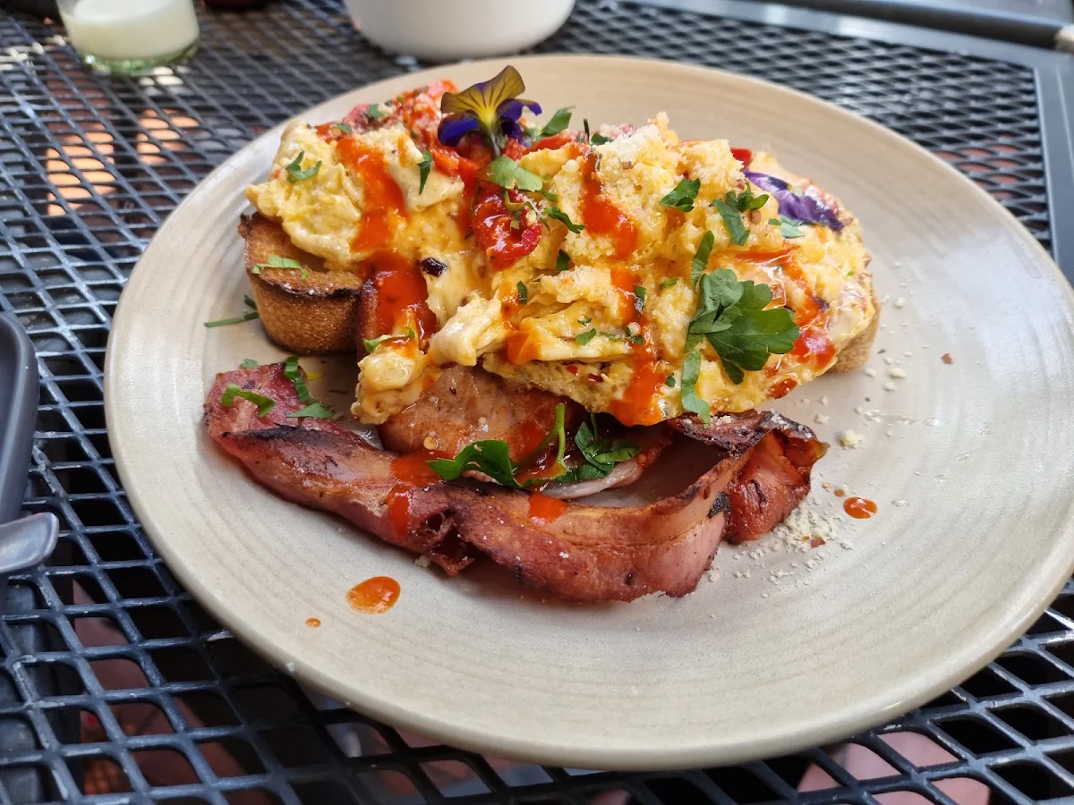 Chilli Scrambled Eggs, Sebastian's Food & Wine