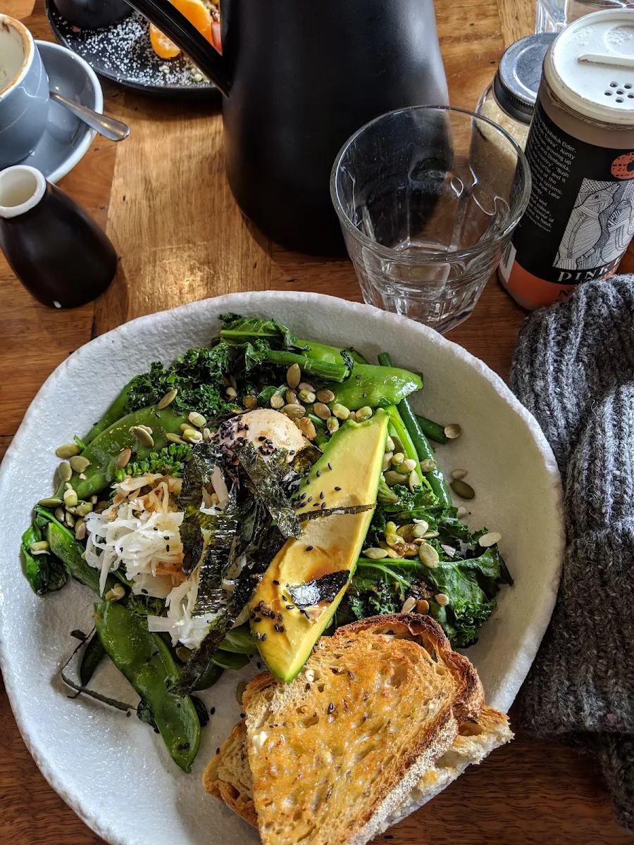 Miso Greens, Sebastian's Food & Wine