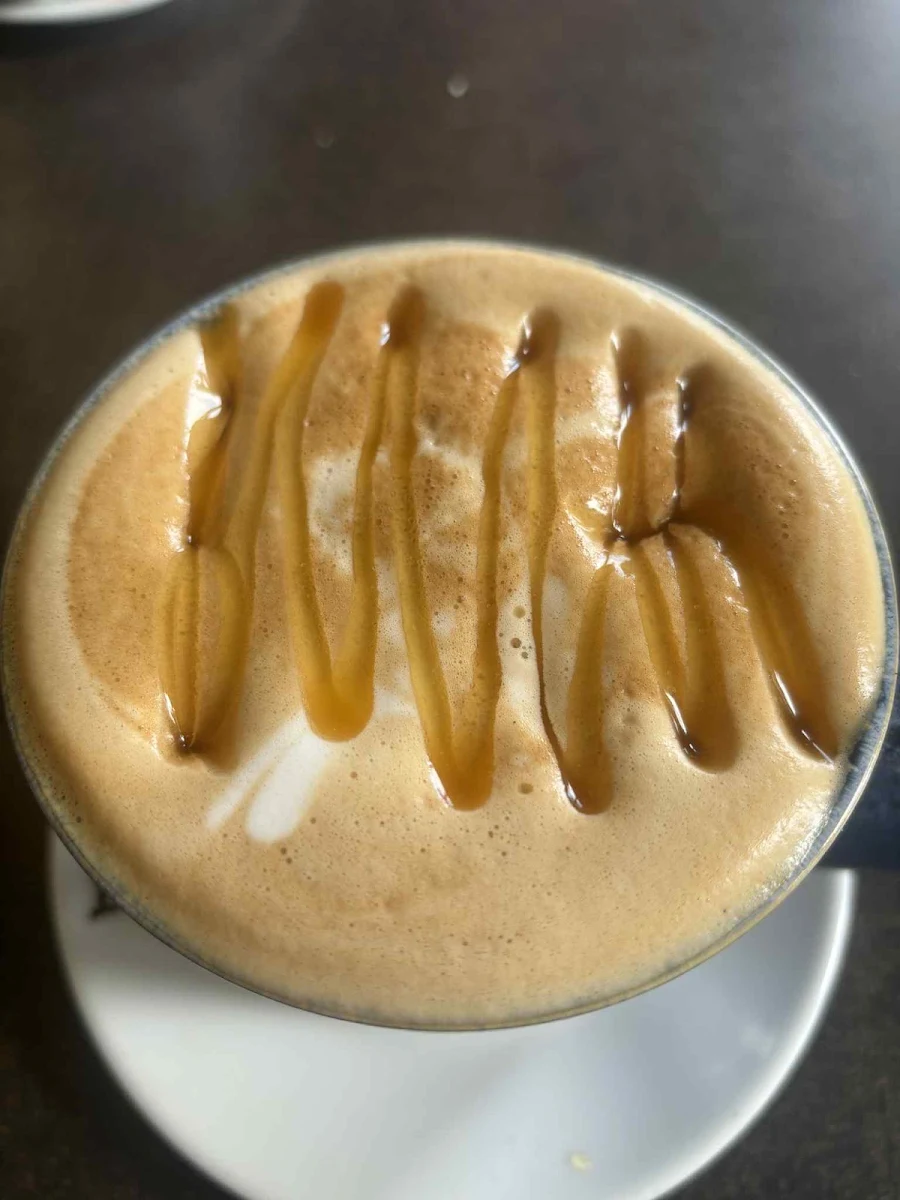 Caramel Popcorn Latte