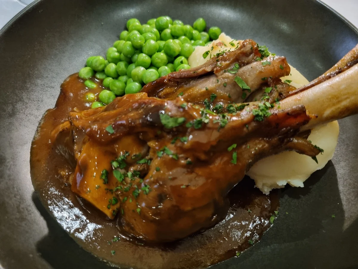 Lamb Shank and Mash