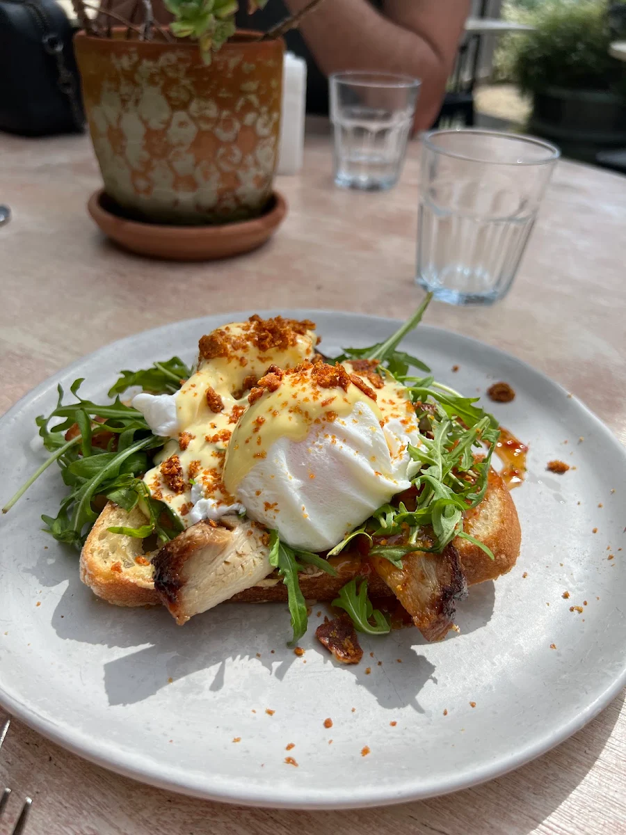 Pork Belly Eggs Benedict