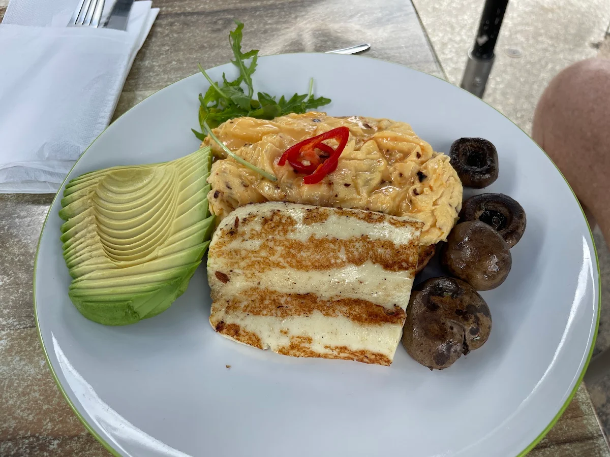 Chilli Scrambled Eggs, Street Corner Espresso