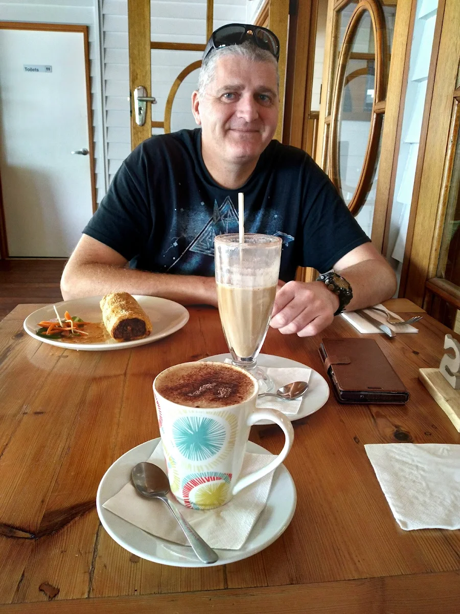 Cappuccino and Chocolate Milkshake