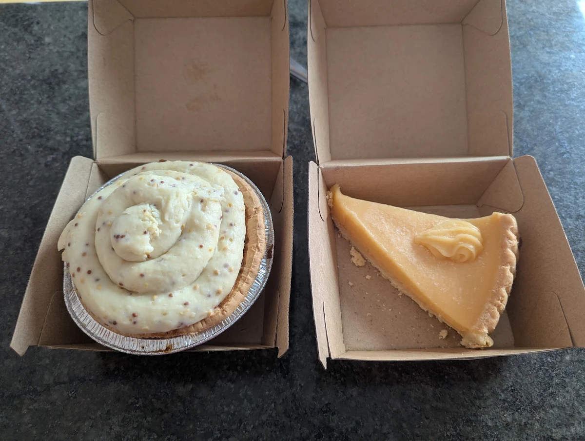 Lemon Tart & Lamb Shank Pie
