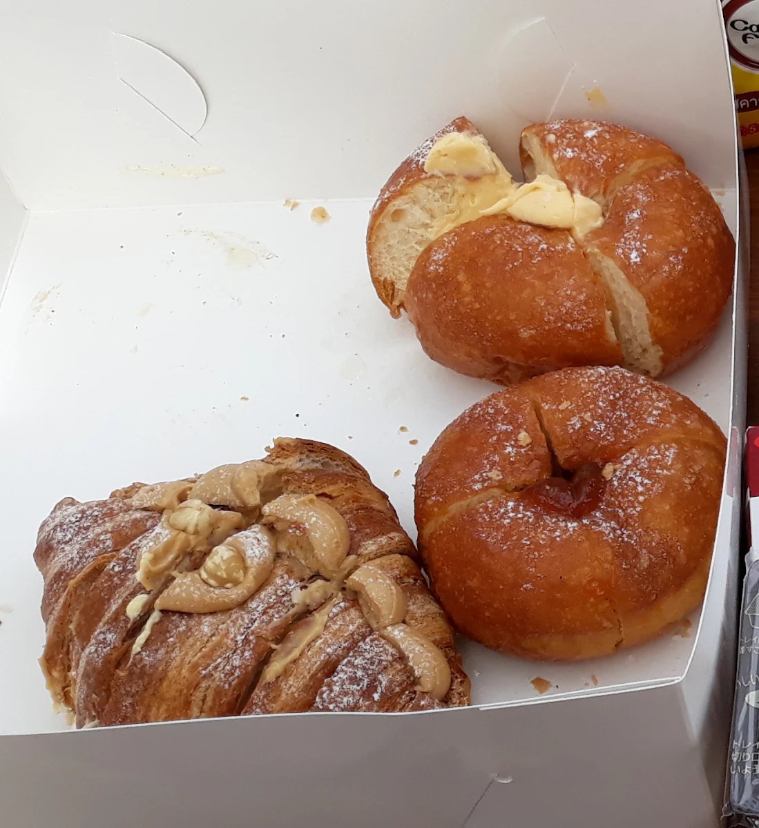 Hazelnut Croissant and Donuts