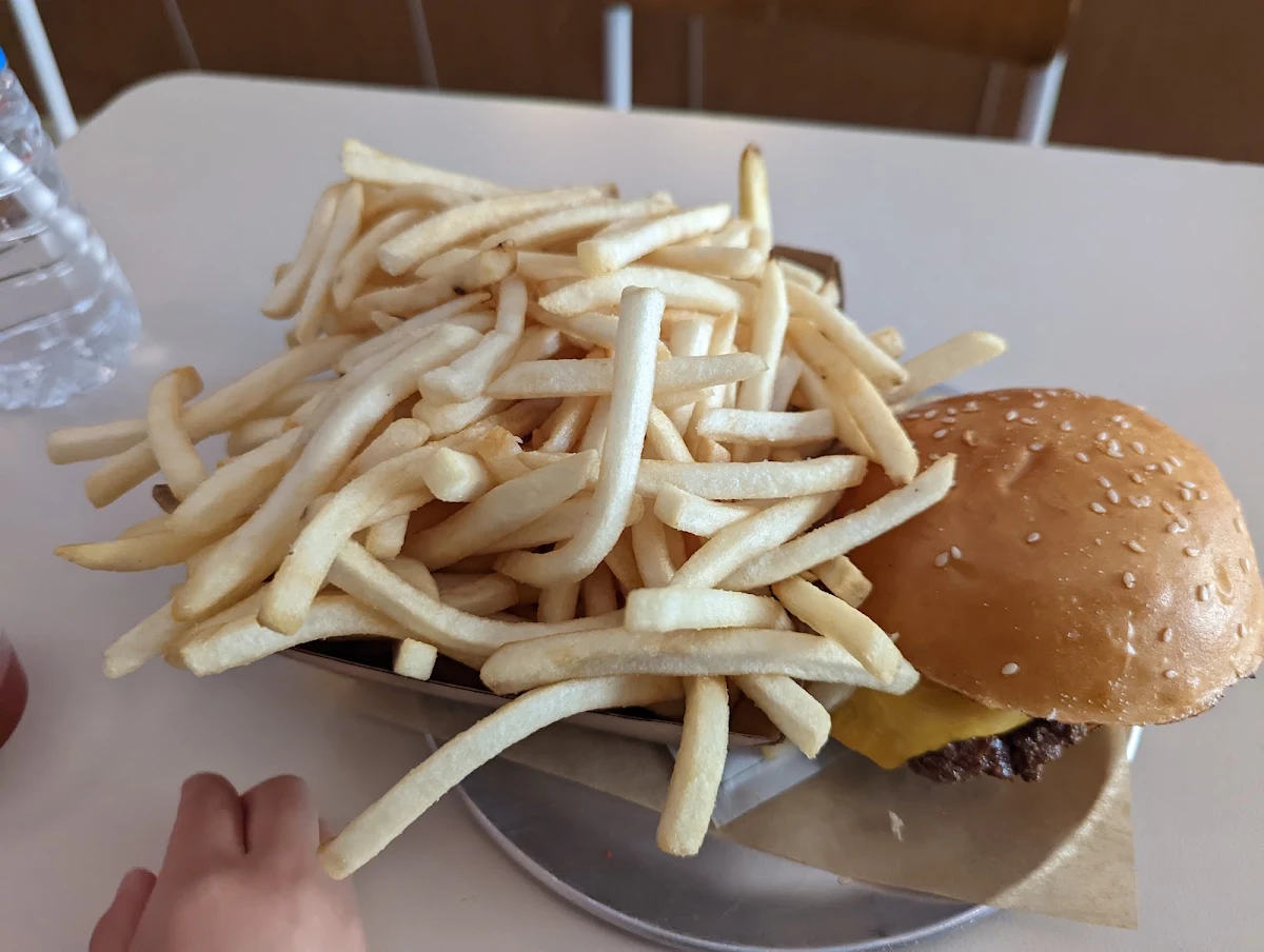 Cheeseburger & Large Fries