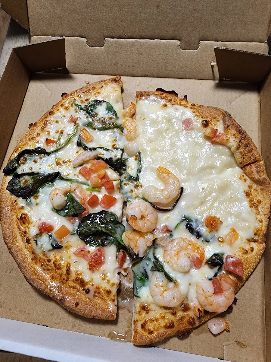 Walking Prawns, Domino's Pizza Capalaba