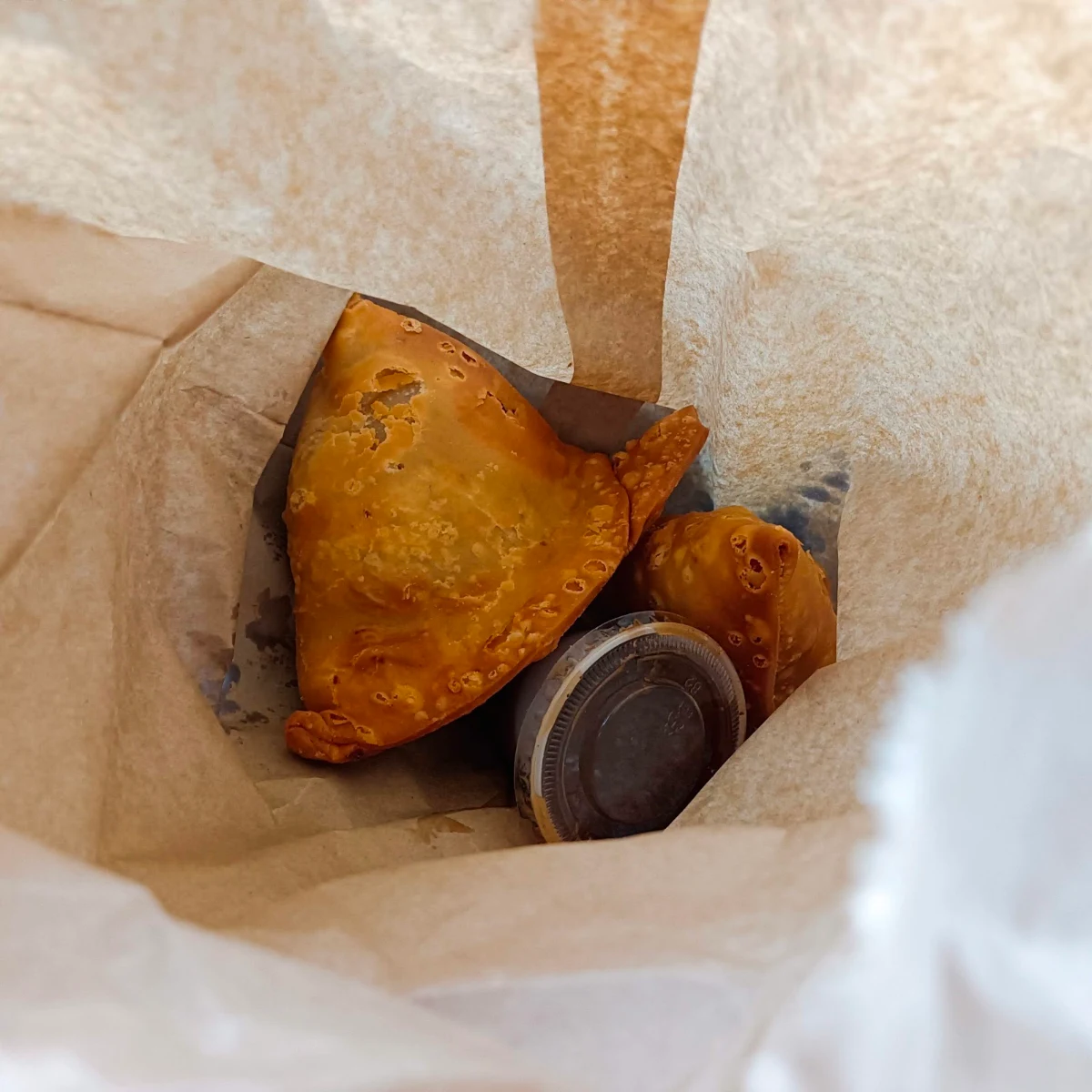 Vegetable Samosa Chat