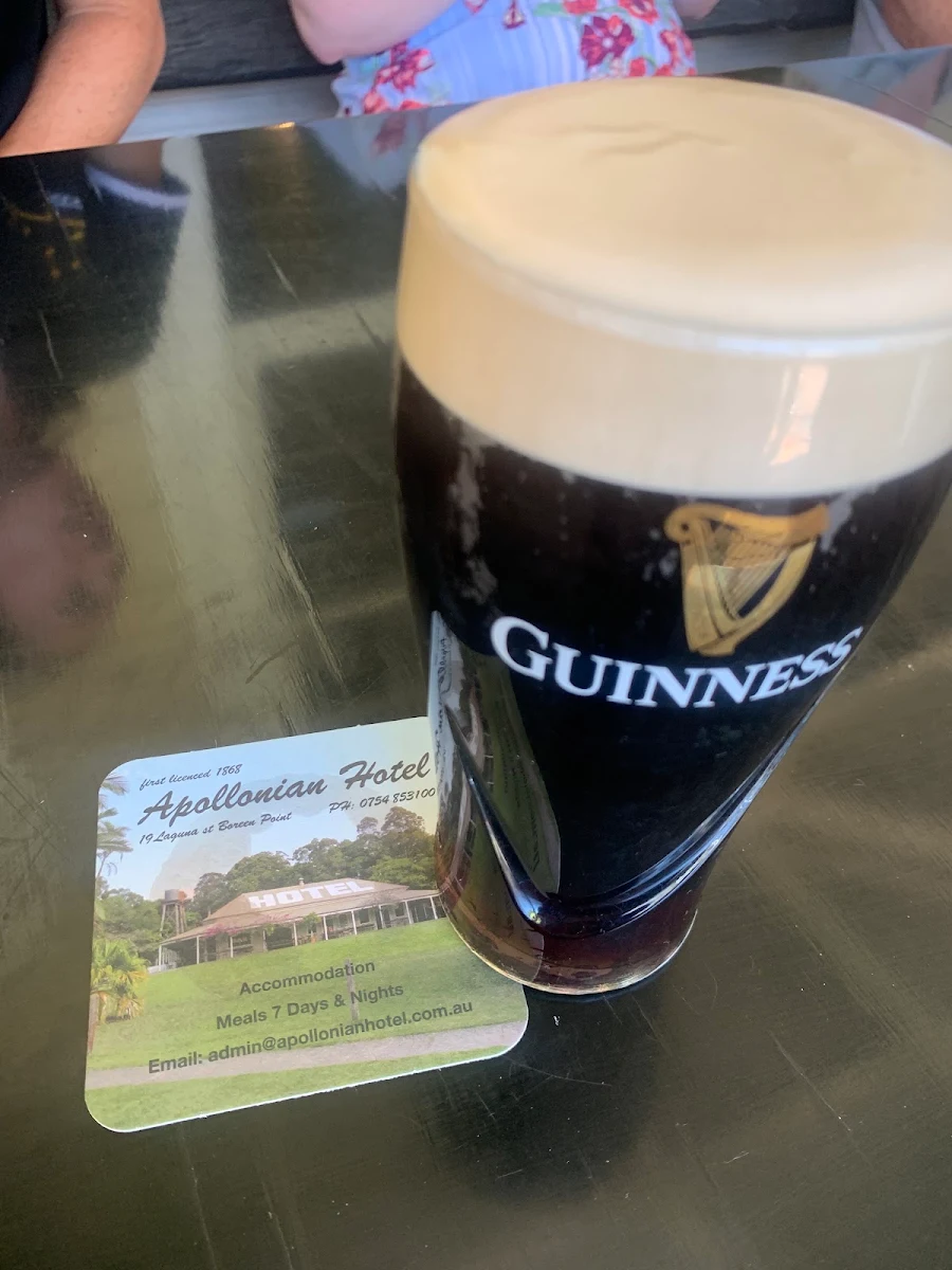 Guinness, Apollonian Hotel