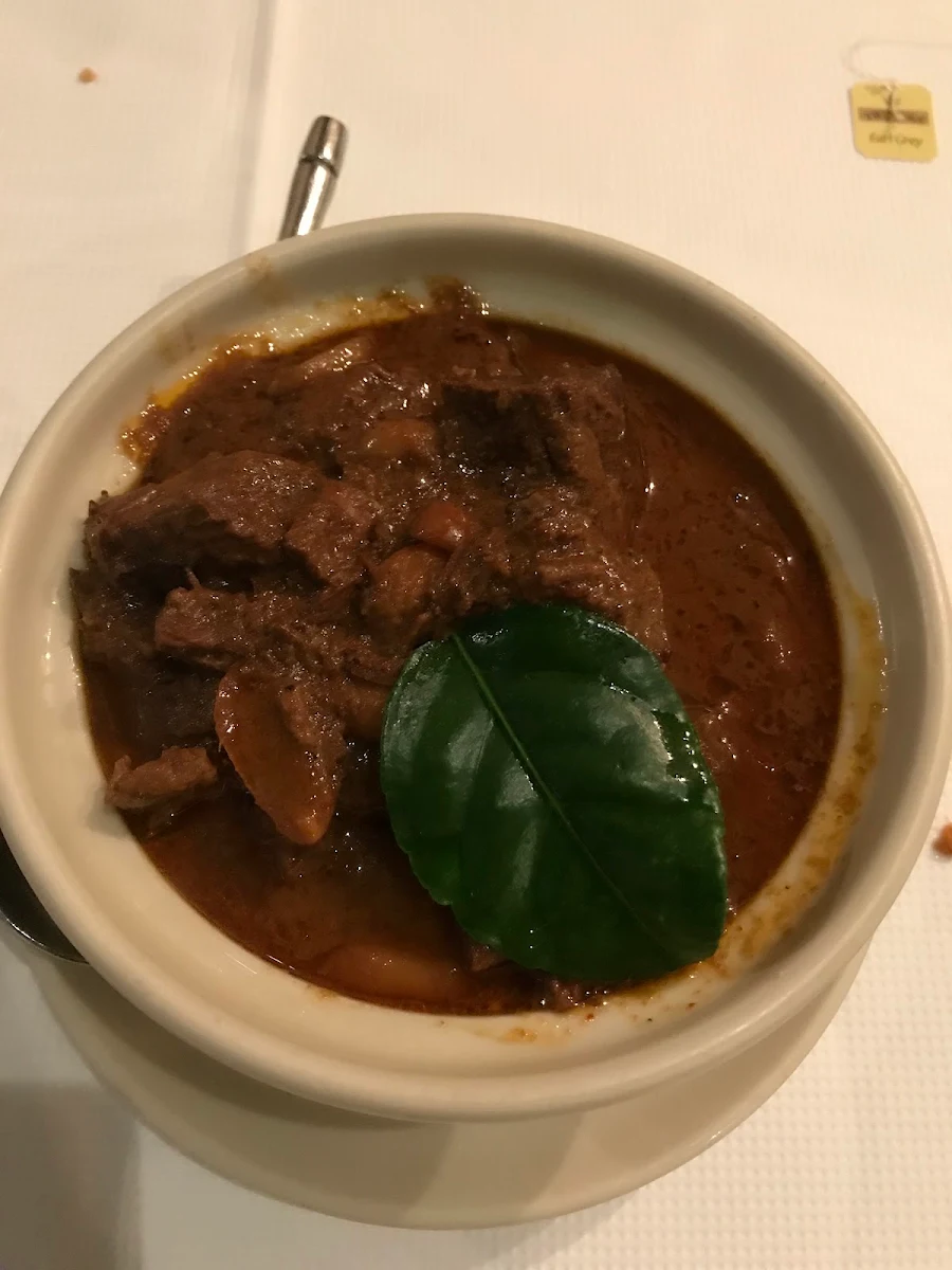 Beef Curry, Regent Thai