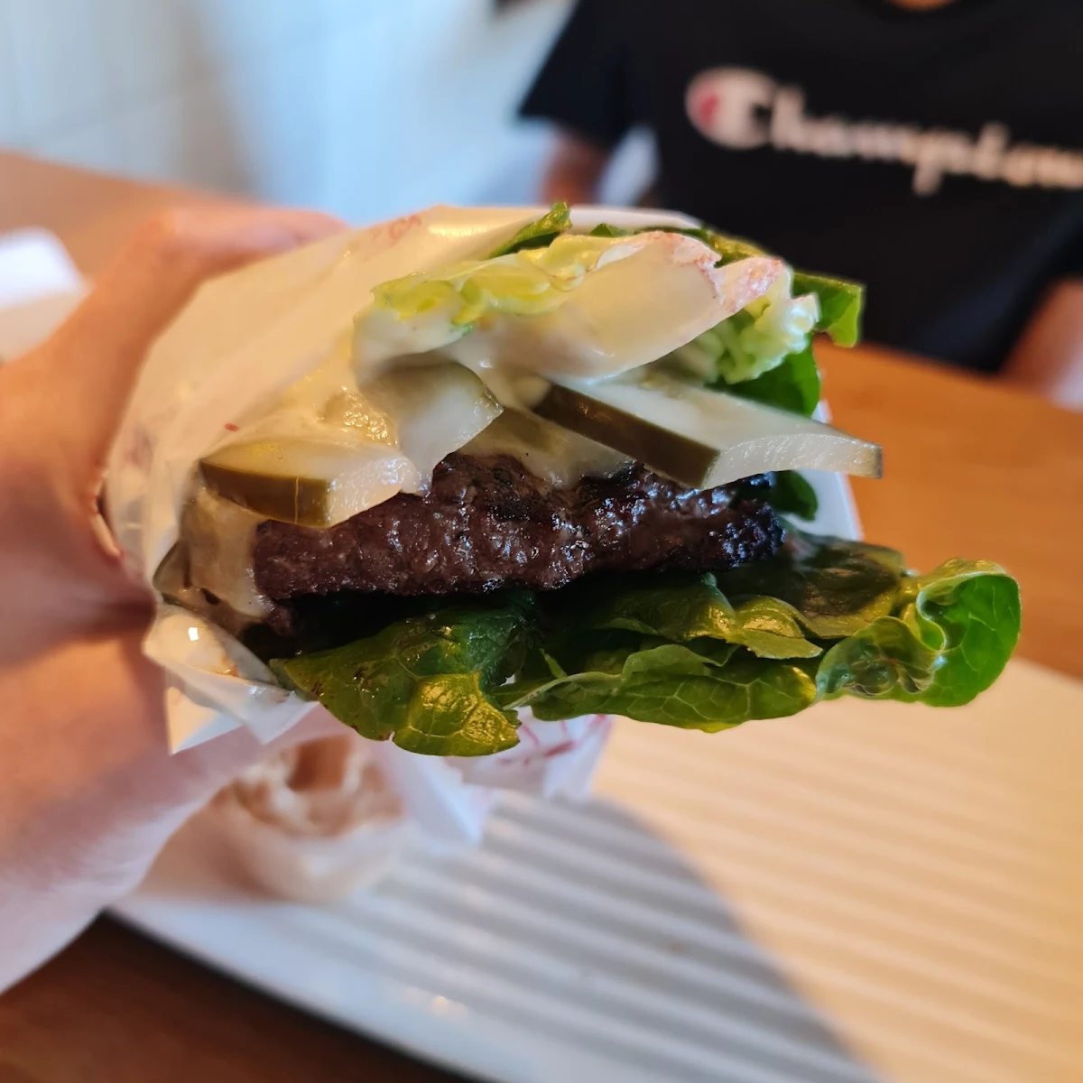 Bunless Burger