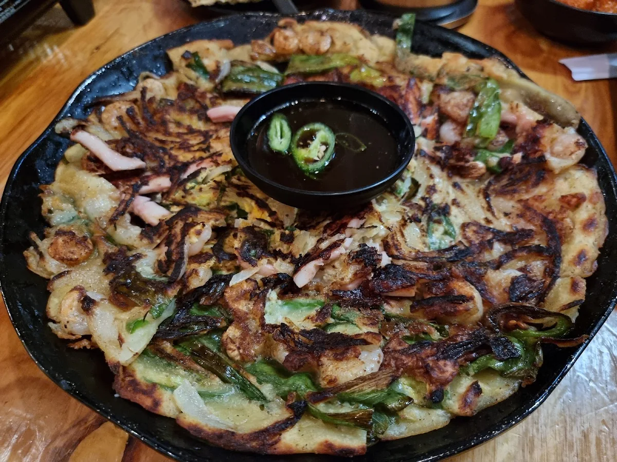 Seafood Pancake