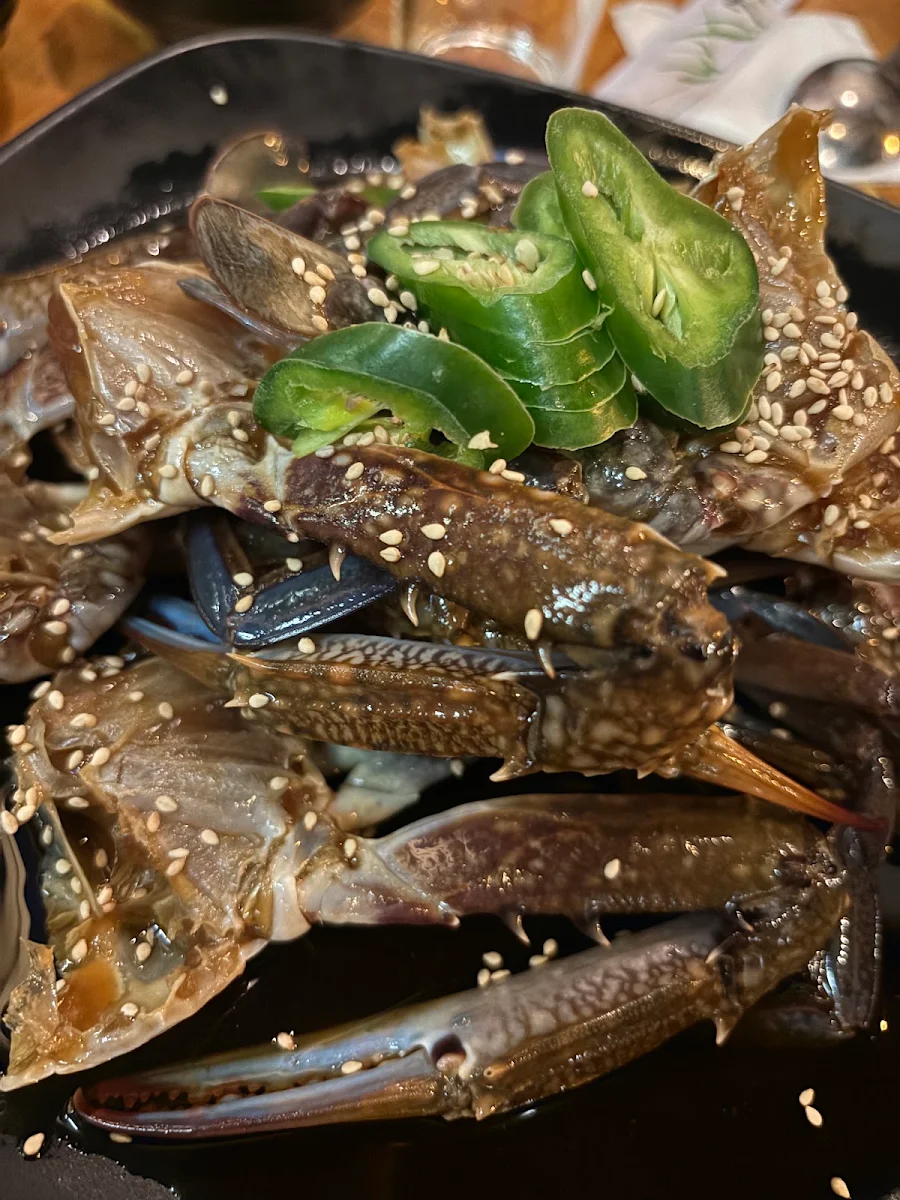 Soy Sauce Marinated Raw Crab