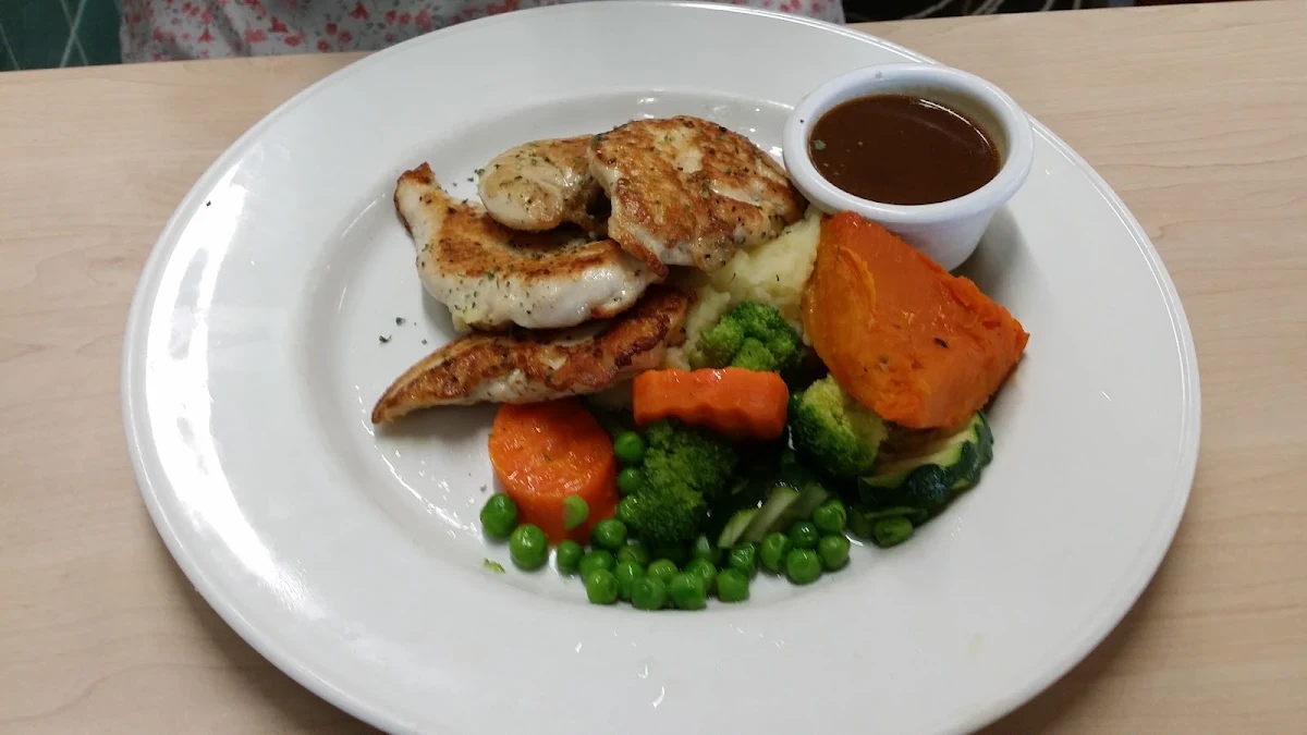 Grilled Chicken Breast Dinner