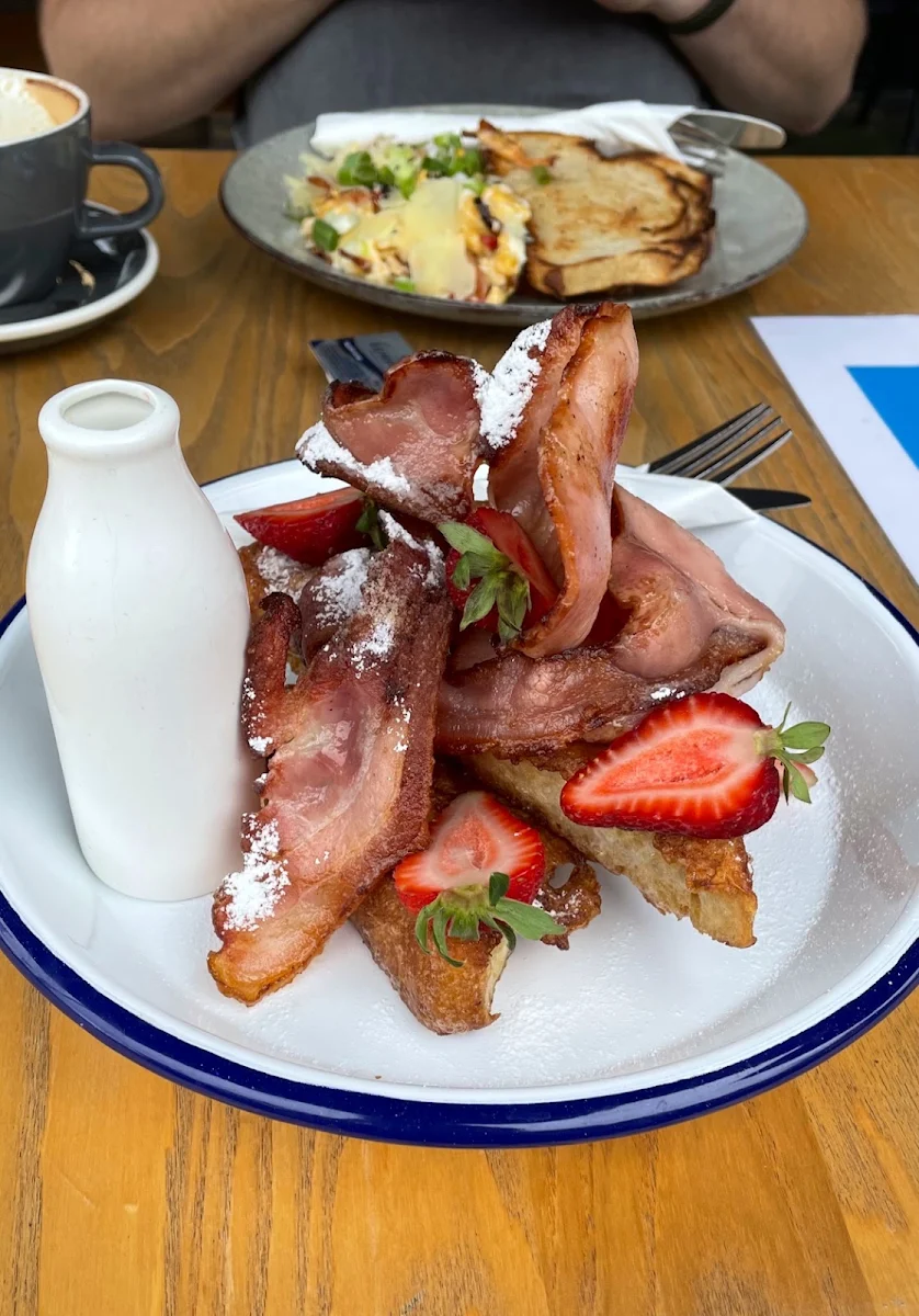 French Toast with Bacon