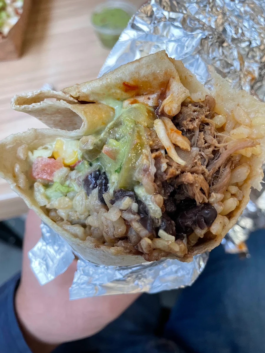 Slow Cooked Beef Burrito