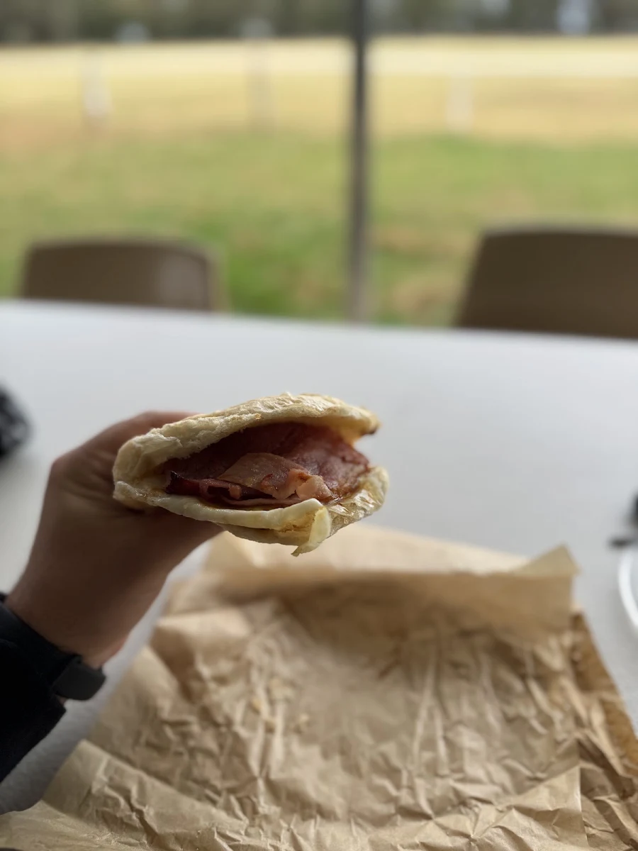 Bacon & Egg Roll, Harvest Cafe