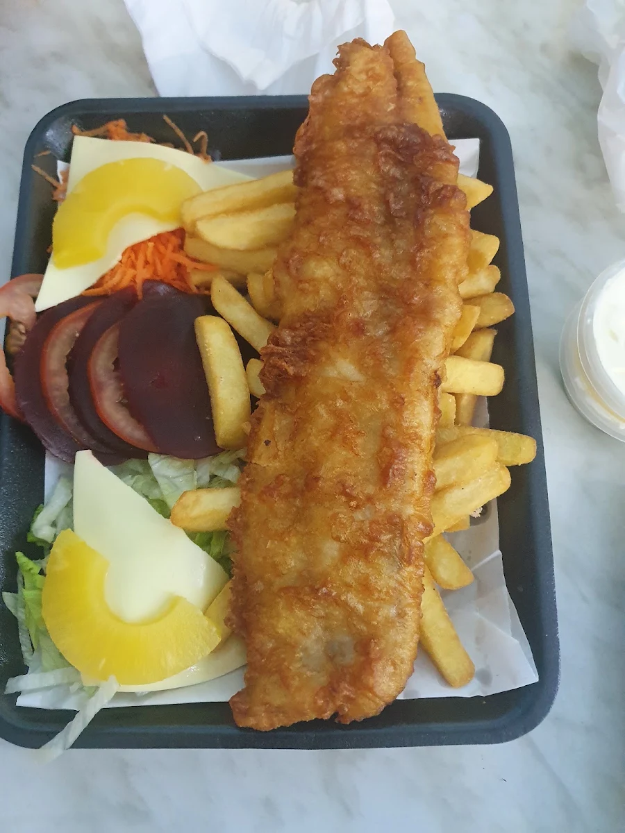 Fish Chips N Salad