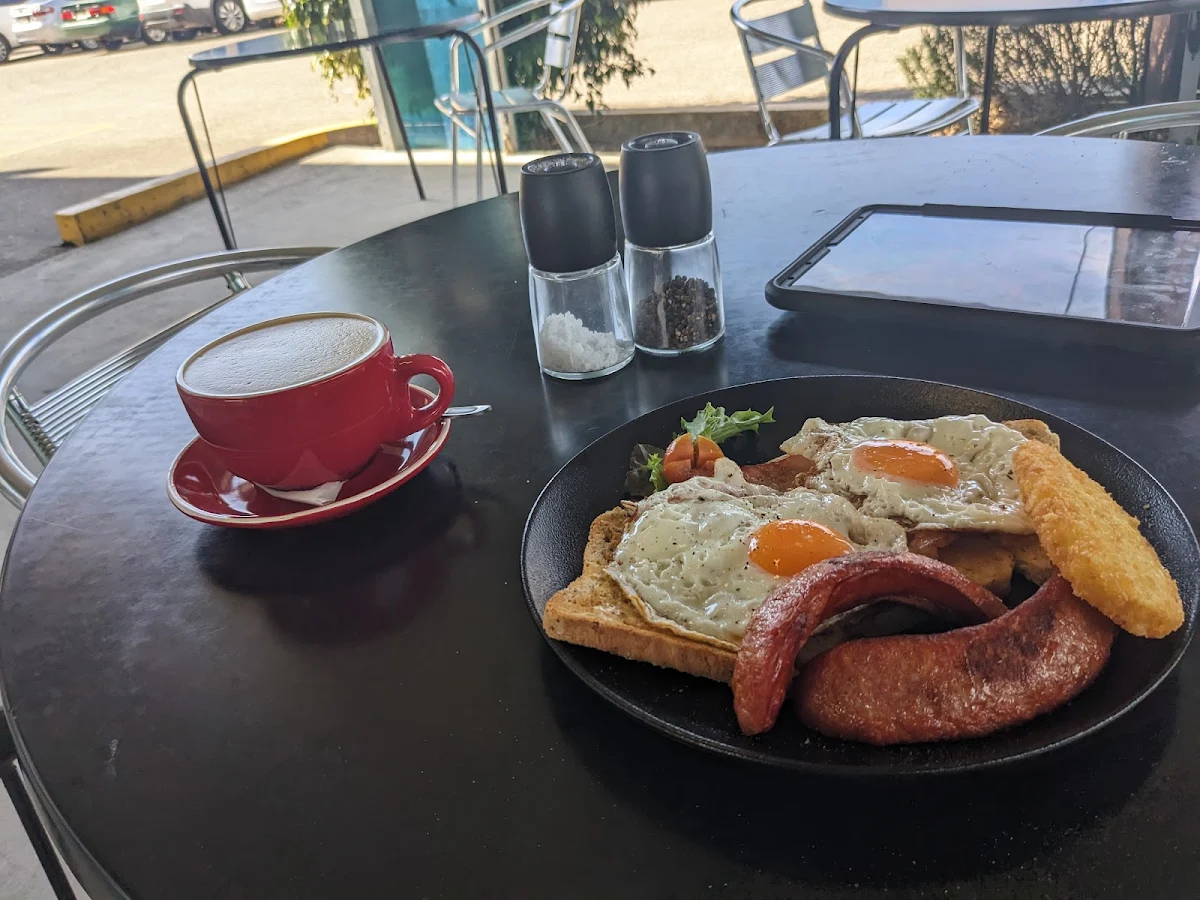 Bacon and Eggs on Toast
