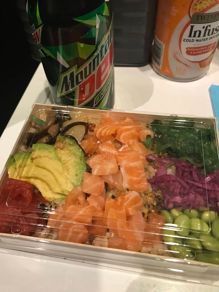 Mixed Sashimi Poke Bowl