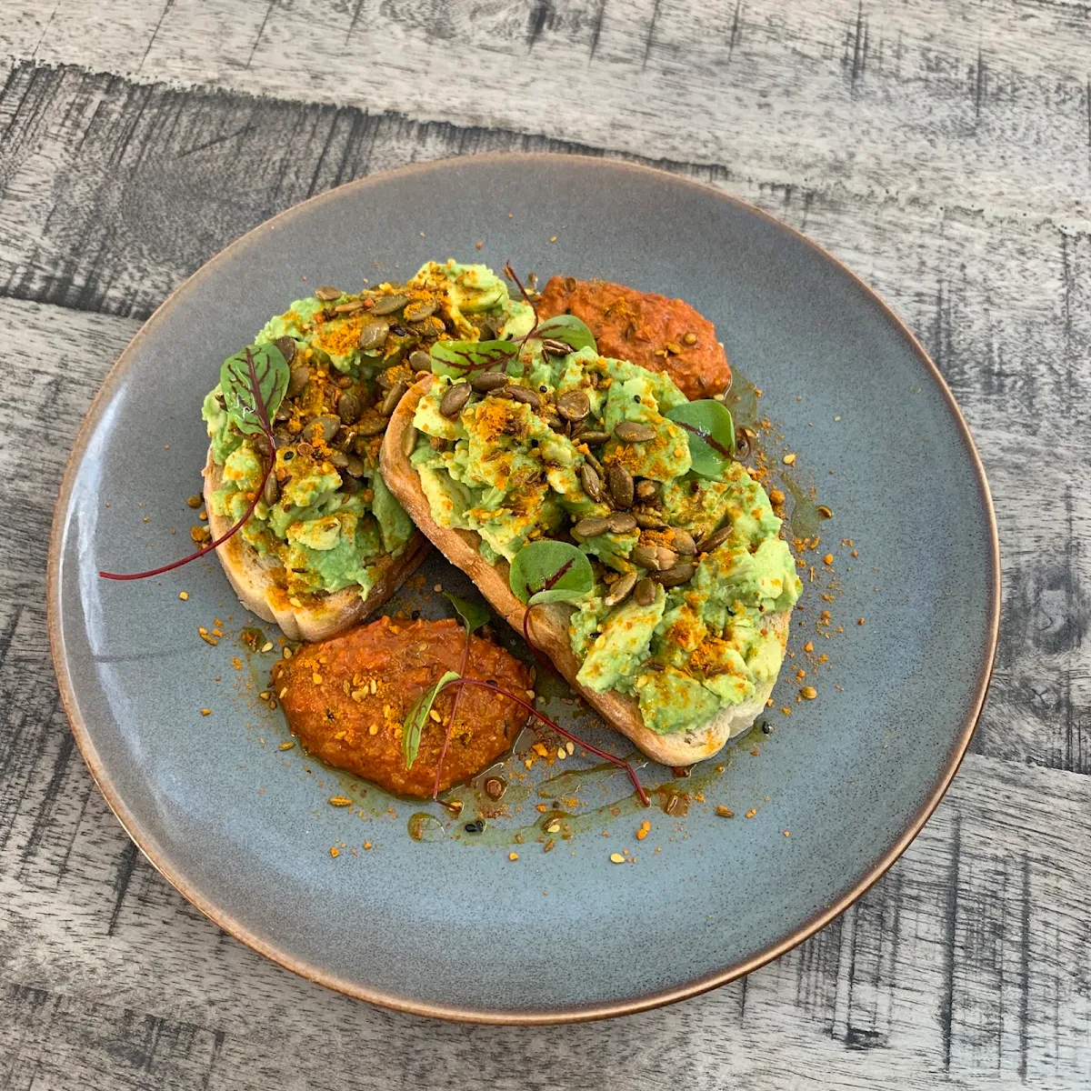 Smashed Avo, Molten Toffee