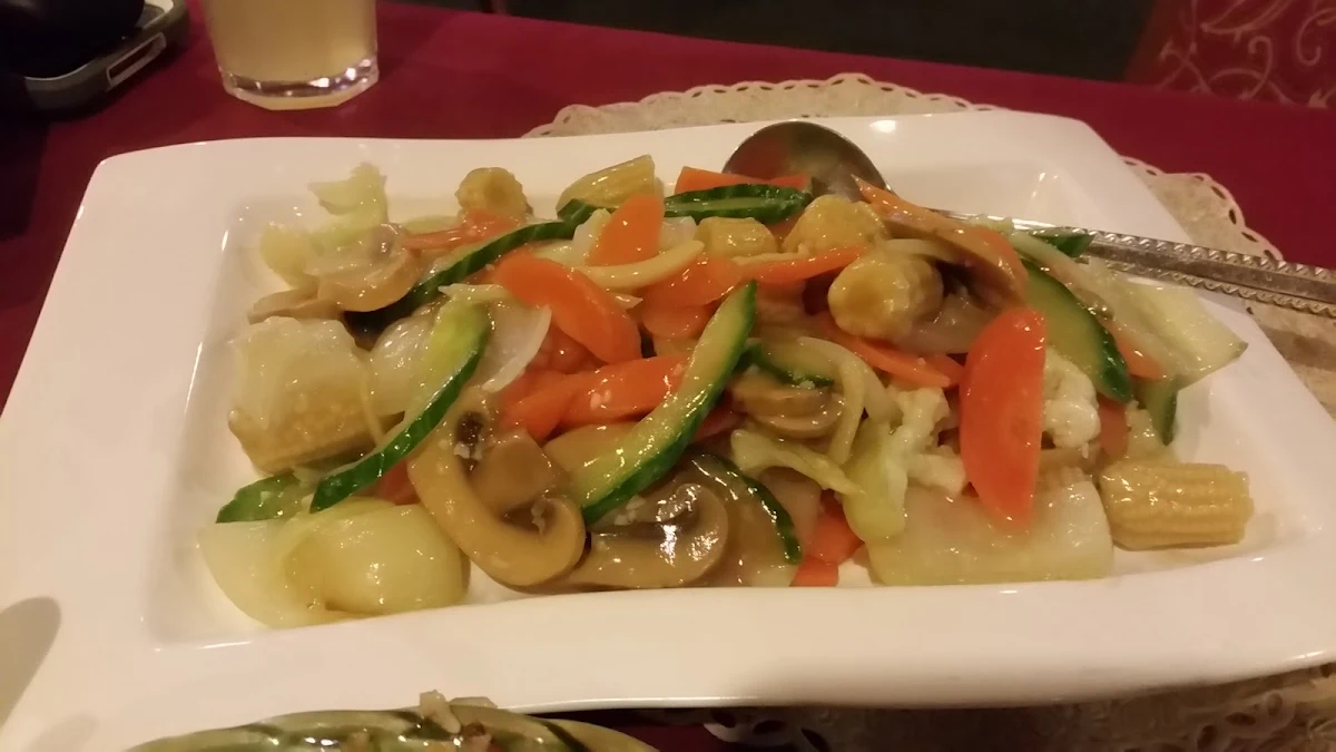 Mix Vegetable in Garlic