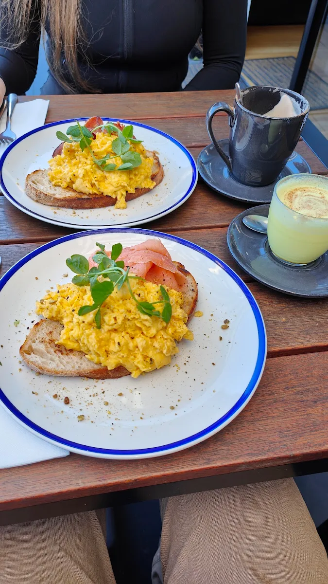 Bacon and Eggs and Smoked Salmon