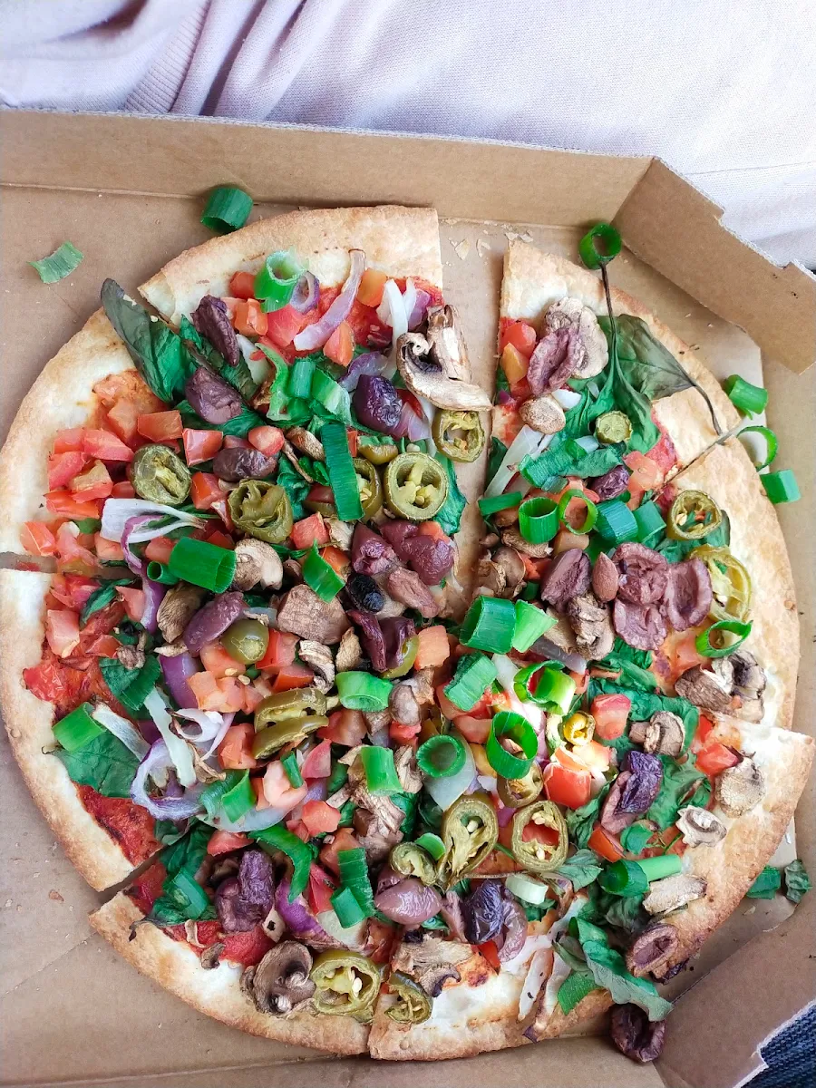 Vegetarian Pizza, Domino's Pizza Sunshine