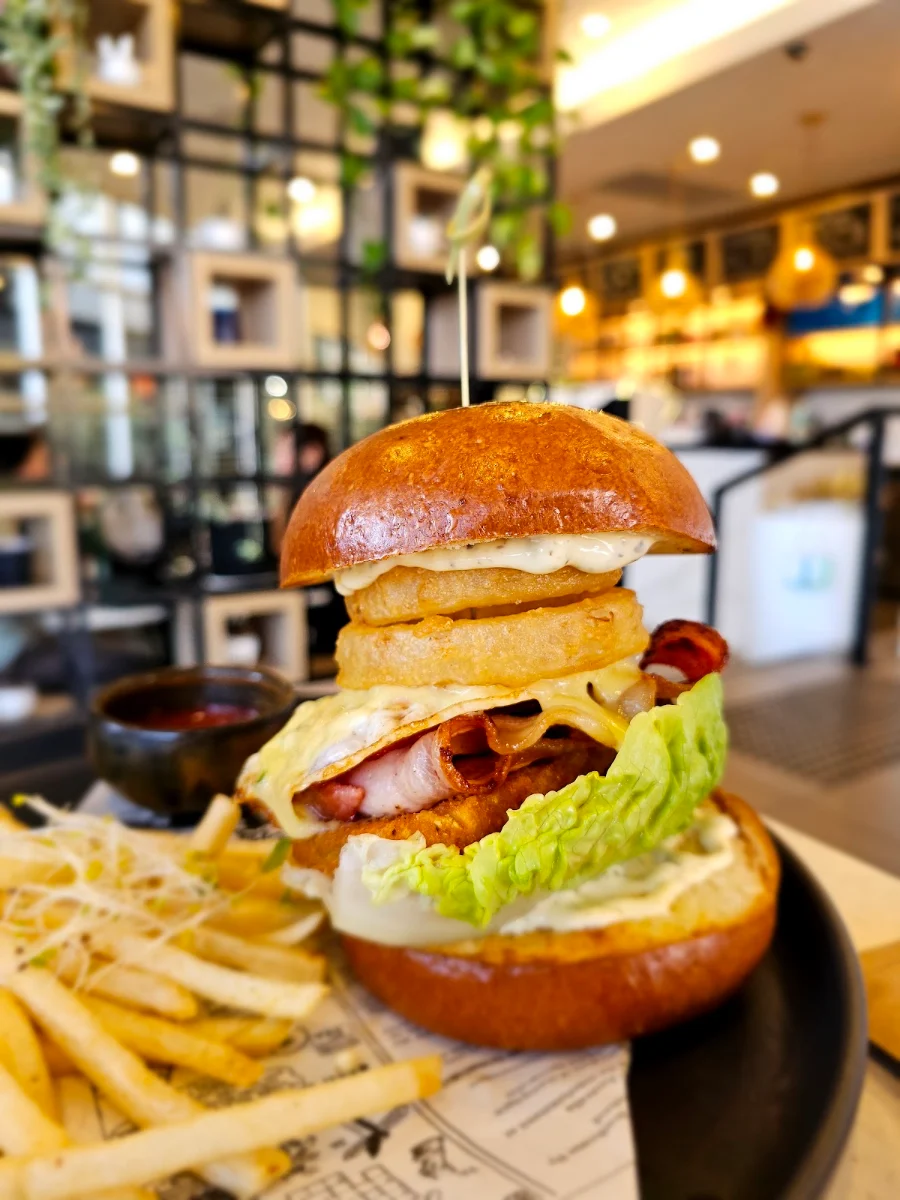 Quality Breakfast Burger, Quality Coffee