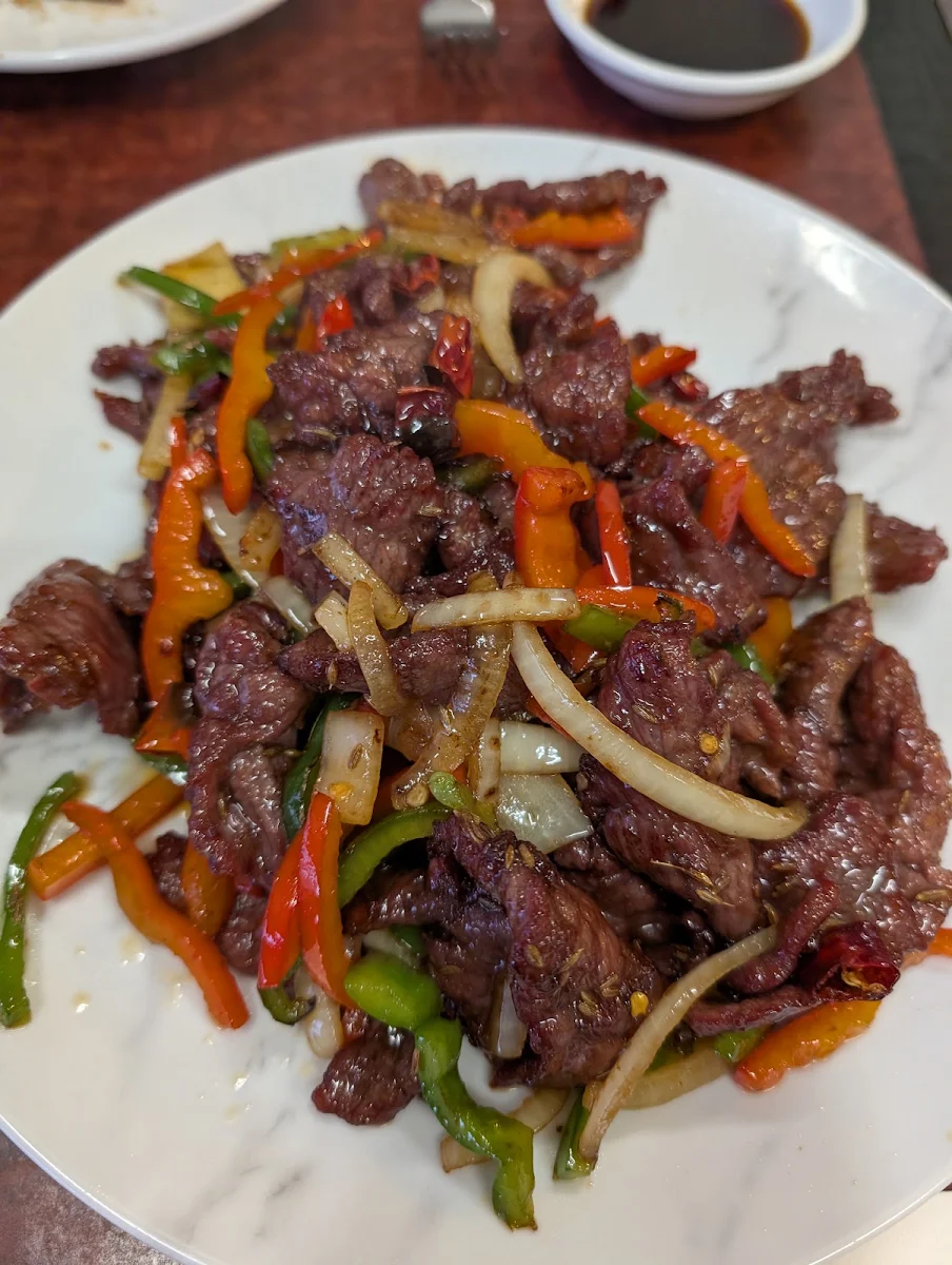 Cumin Beef, Sunny Dumpling House