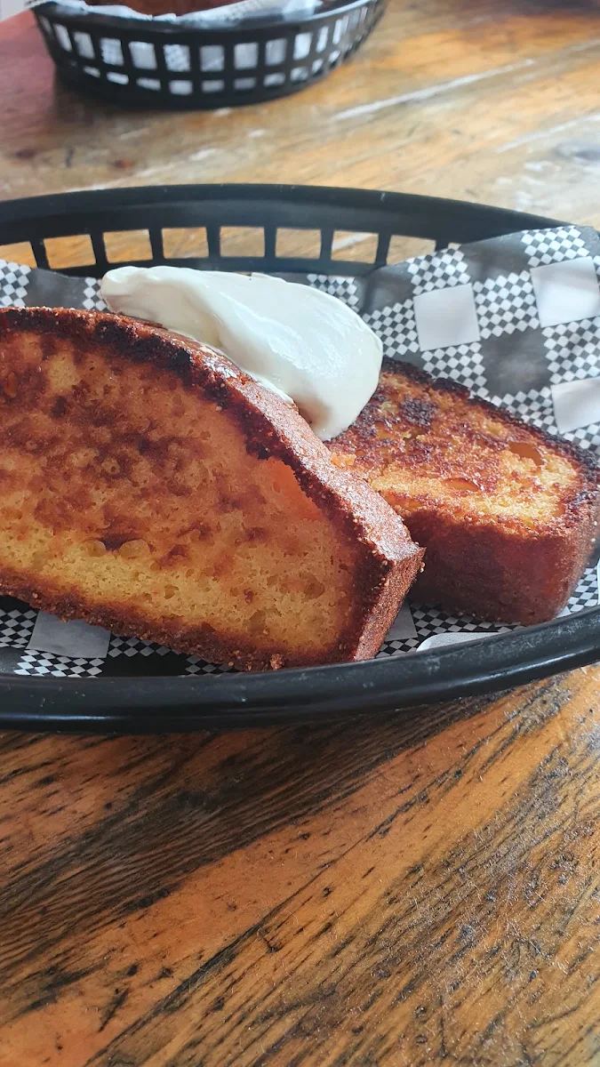 Corn Bread, 2 Smoking Barrels Barbecue Joint & Food truck